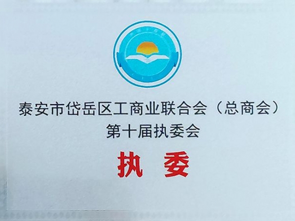 泰安市岱岳區工商業聯合會（總商會）第十屆執委會-執委